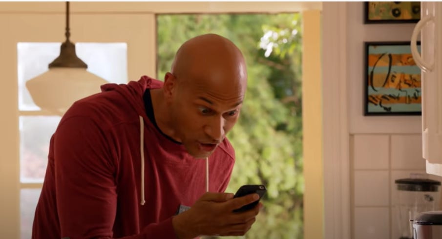 Key & Peele Text Message Confusion Sketch