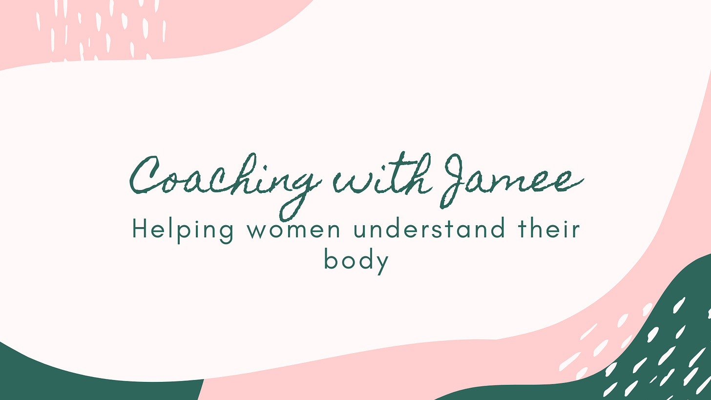 Jamee  Andelin helps women to understand their body