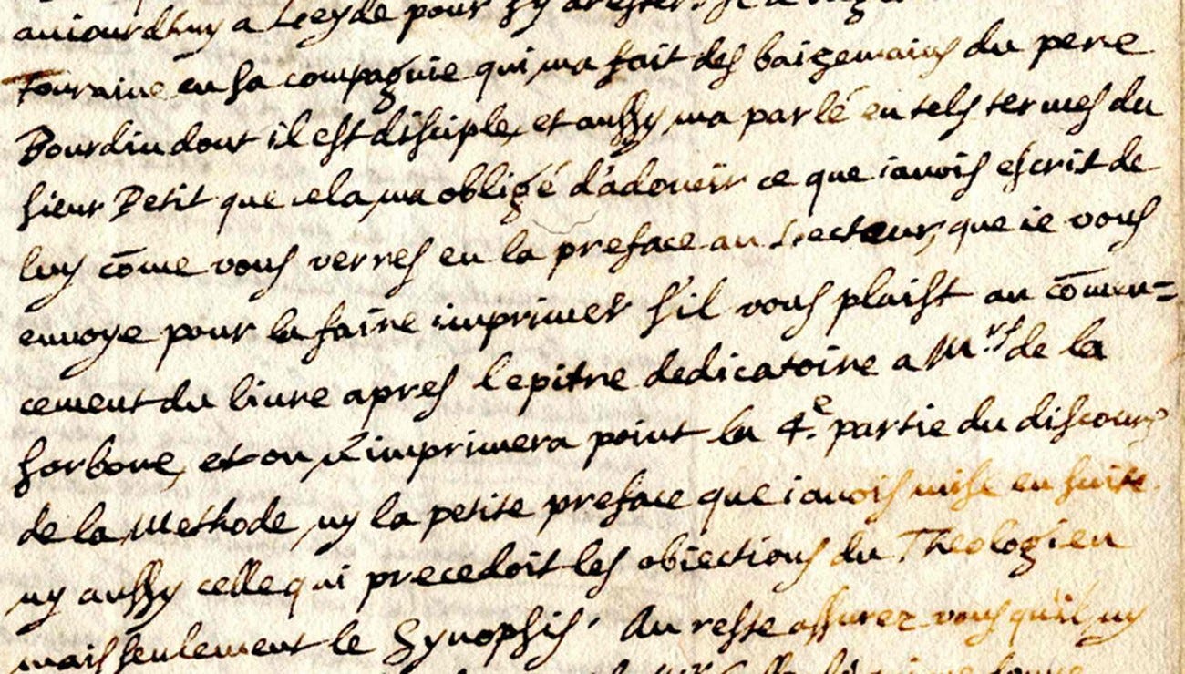 Lettre manuscrite | Pour la Science