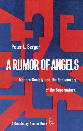 A Rumor of Angels by Peter L. Berger: 9780385066303 |  PenguinRandomHouse.com: Books