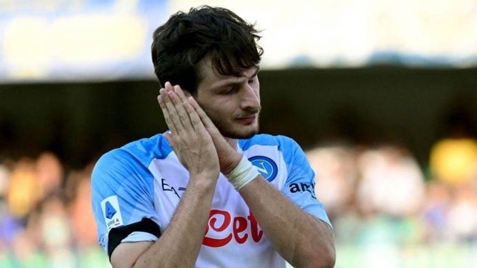 Successful debut in Italian Serie A - Khvicha Kvaratskhelia's goal, assist  helps Napoli to win | Rustavi2