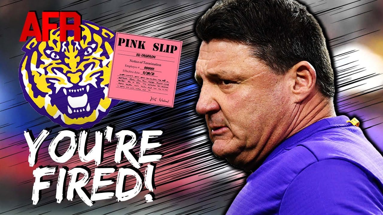 Ed Orgeron Fired: How did LSU get here? - YouTube