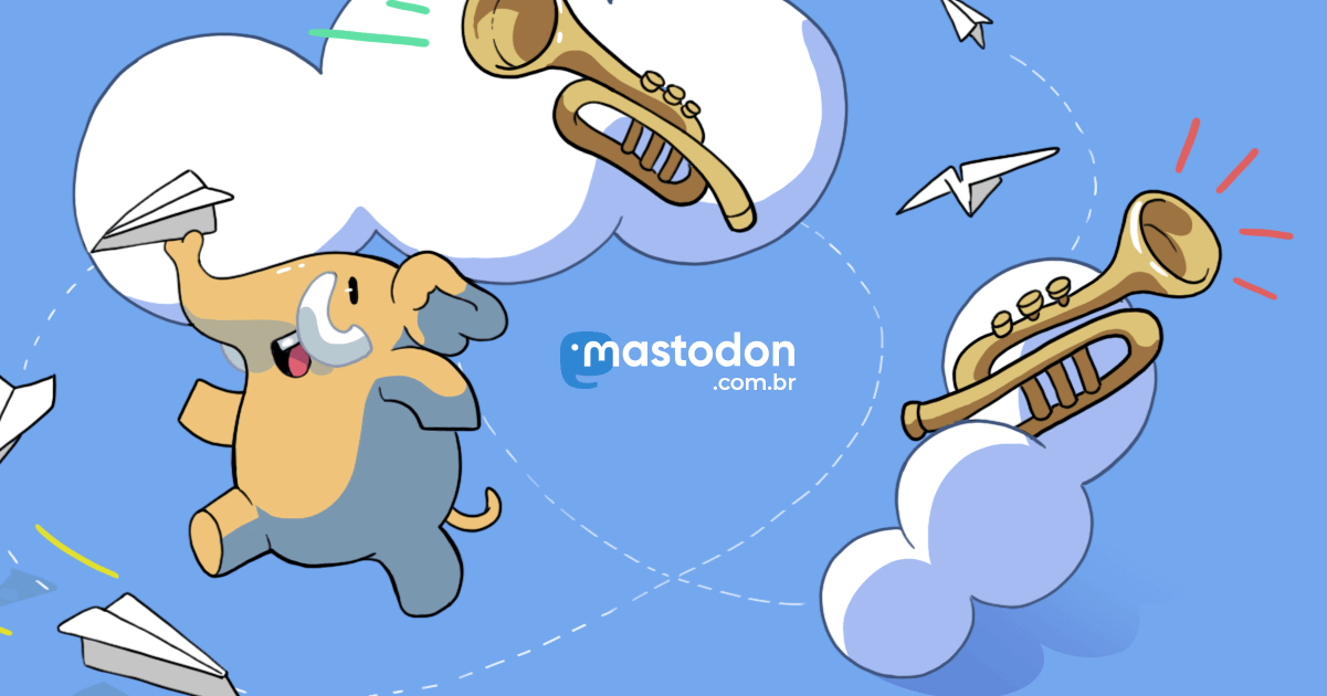 Mastodon: social media cover.