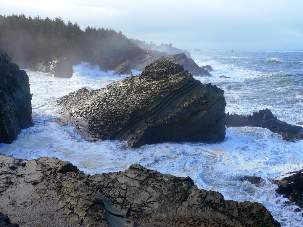 Shore Acres State Park in Coos County, Oregon