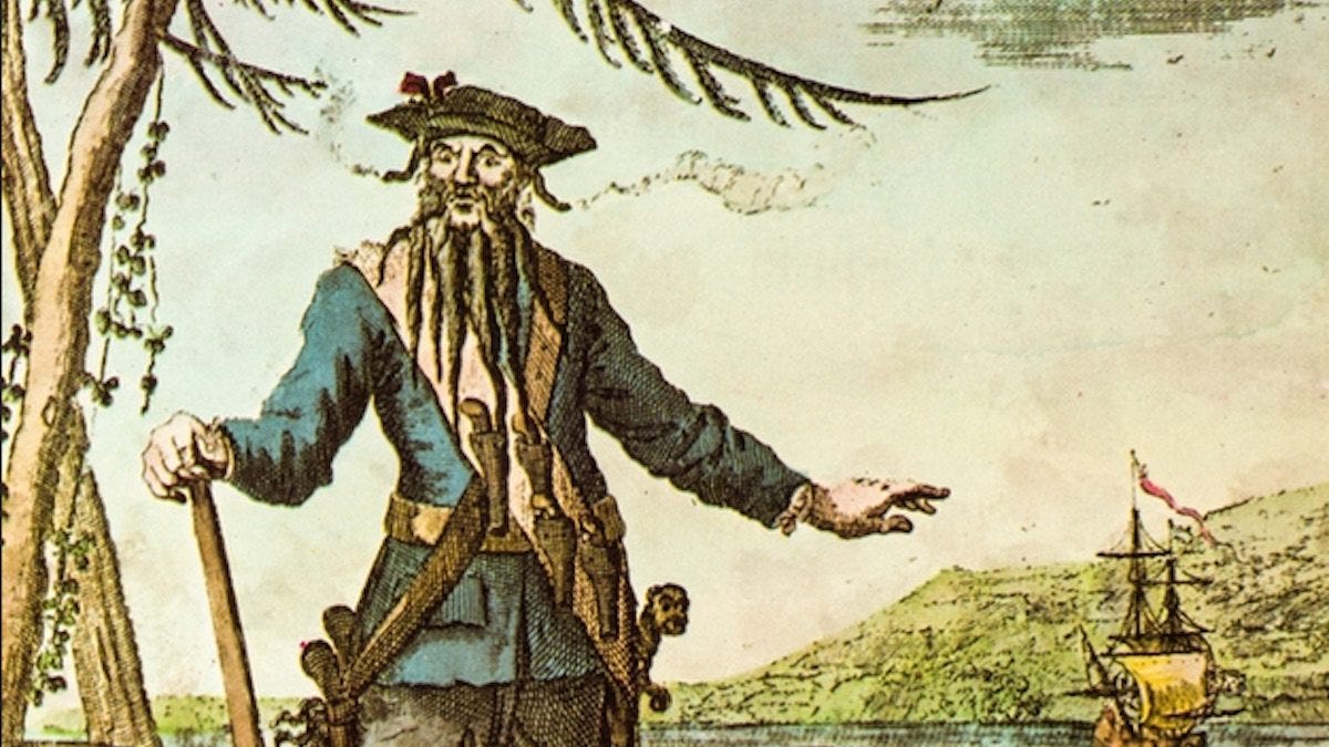 The Hypothetical Library of Edward 'Blackbeard' Teach, Pirate - GeekMom