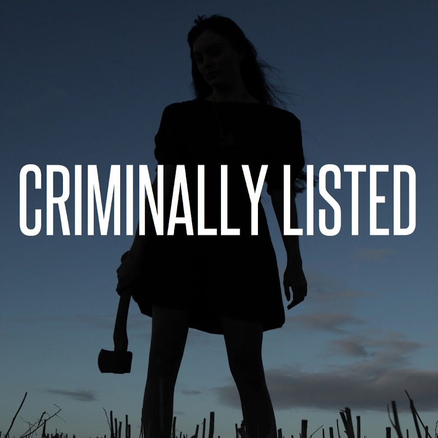 Criminally Listed - YouTube