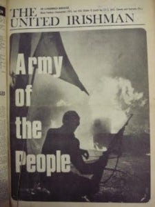 Front cover of September 1971’s The United Irishman. Note that it’s a different photograph, taken from a slightly different angle.