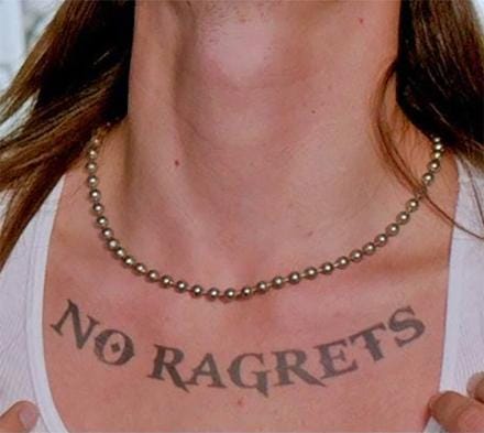 No Regerts: This &#39;No Ragrets&#39; Temporary Tattoo Is The Ultimate Tattoo Fail  Prank