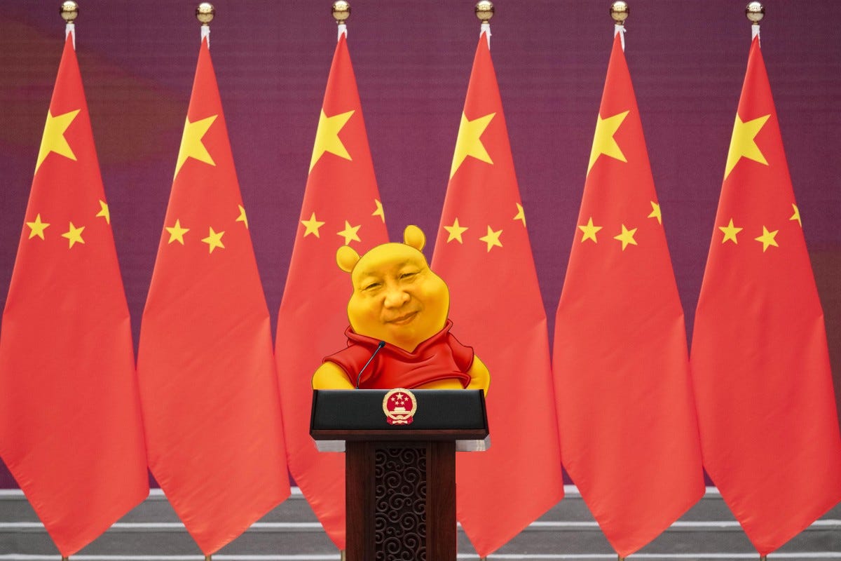 China's president Xi Jinping bans winnie the pooh (2019) : r/fakehistoryporn