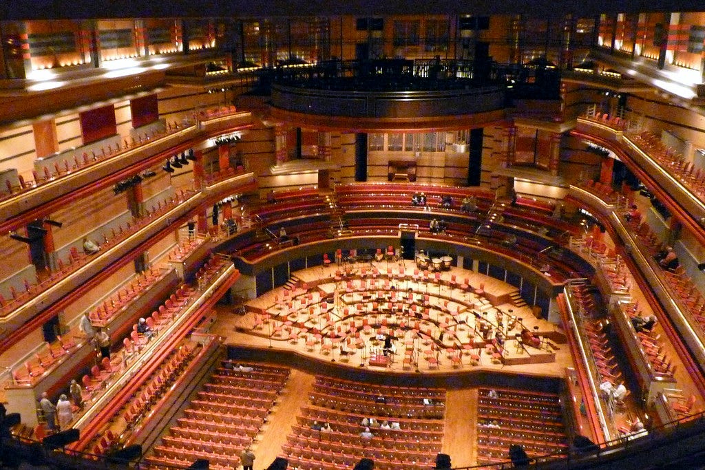 Birmingham Symphony Hall. Photograph by damian entwistle | Flickr