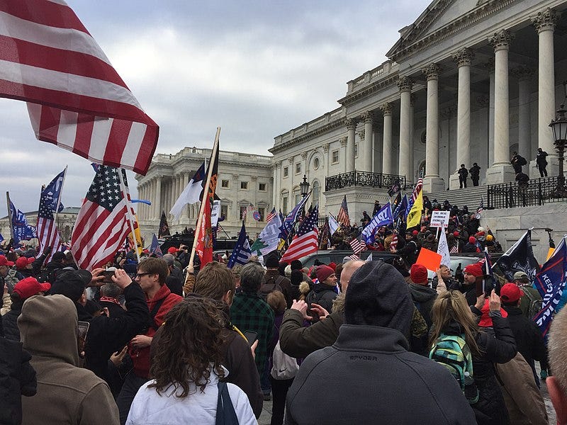 January 6 Storming DC Capitol