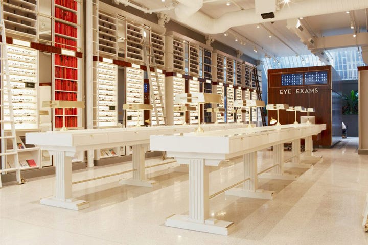Warby Parker flagship store, New York