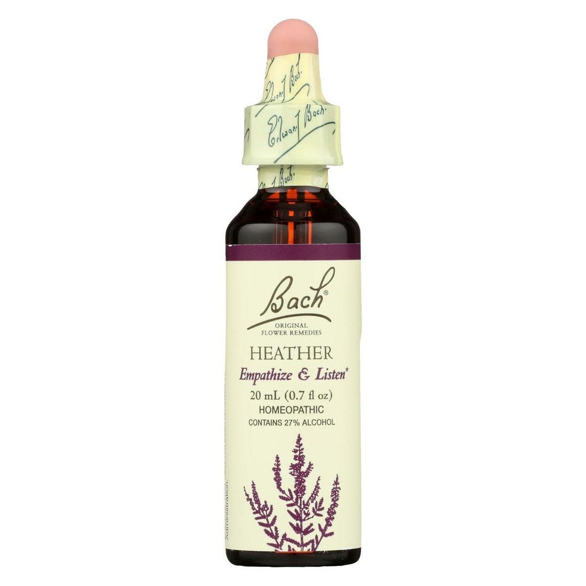 Bach Flower Remedies Rescue Remedy Spray Heather - 0.7 Fl Oz - The Online Drugstore