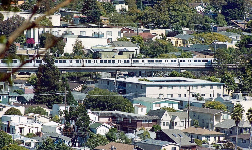 "BART train from Alb H 7-13 1" by THE Holy Hand Grenade! is licensed under CC BY-ND 2.0