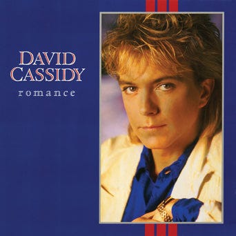 David Cassidy Romance CD