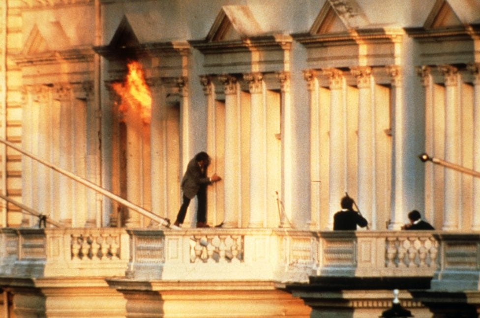 In pictures: Iranian embassy siege in London - BBC News
