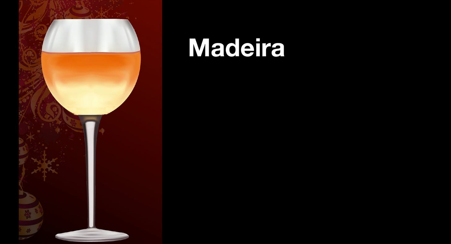 Wine Glass for Madeira
