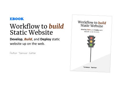 Workflow to build Static Website