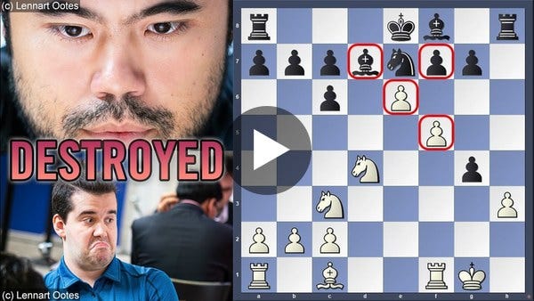 The Berlin DESTROYED | Ian Nepomniachtchi vs Hikaru Nakamura | Magnus Carlsen Invitational 2021