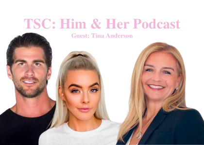 TSC Him & Her podcast gut health tina anderson