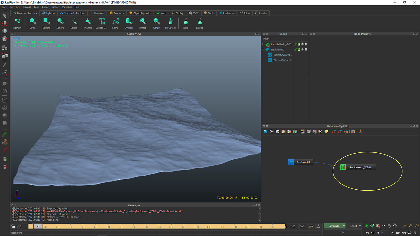 There’s no greater difference between Realflow mesher and Lightwave’s OpenVDB toolkit.