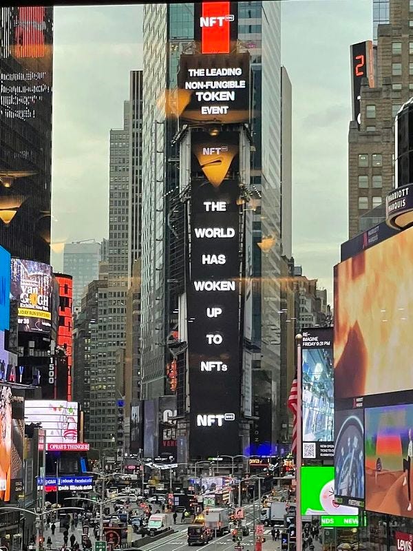 NFT.NYC Returns to Times Square in 2022 for 4th Annual NFT Industry Event