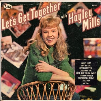 Let's Get Together with Hayley Mills album cover