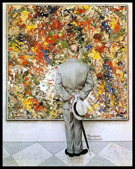 Norman Rockwell, The Connoisseur, 1961