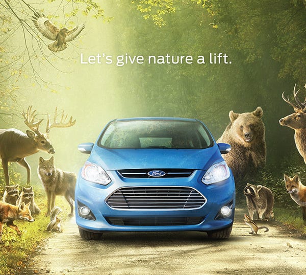 Electric Vehicle Print Ad on Behance