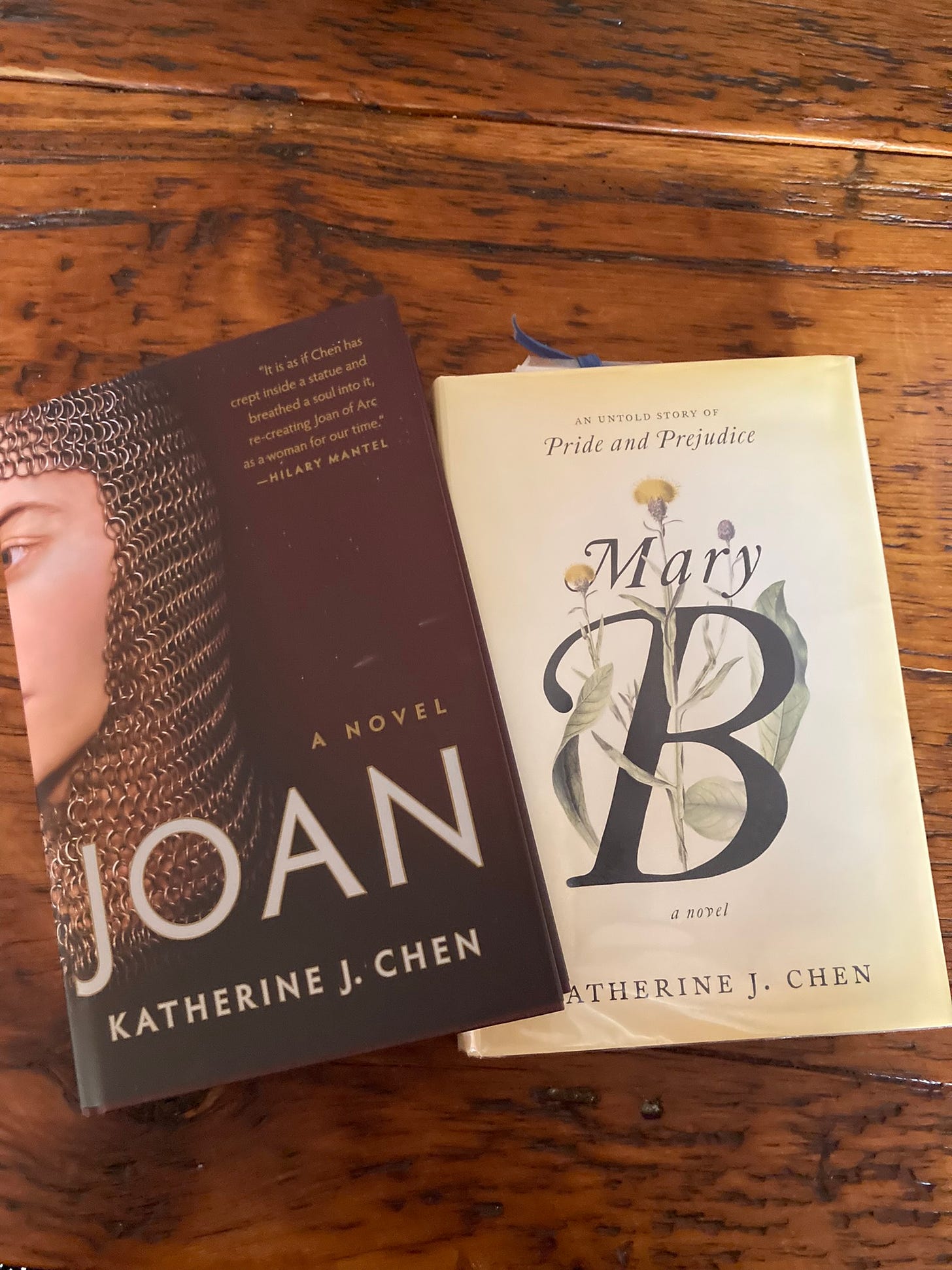 Cover of Joan and Mary B. both by Katherine J. Chen