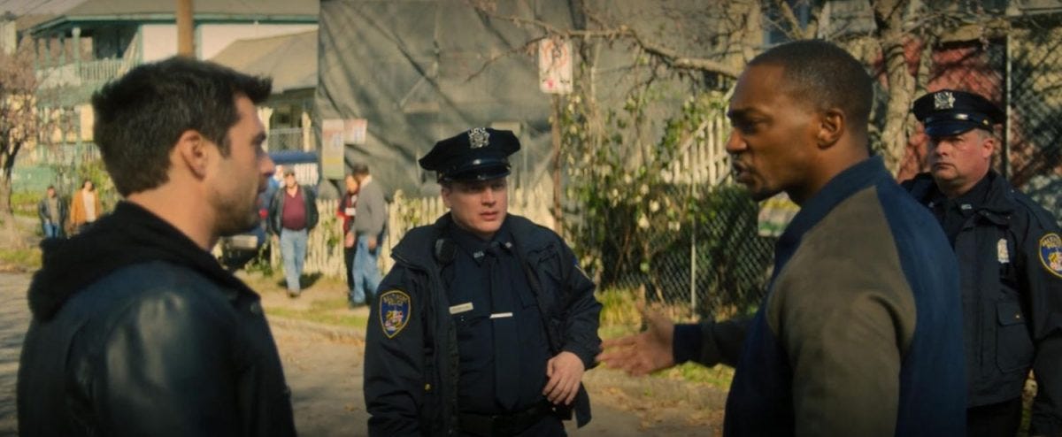 The Falcon and the Winter Soldier: It Looks Like Even Avengers Get Profiled  By The Police | Geek Culture