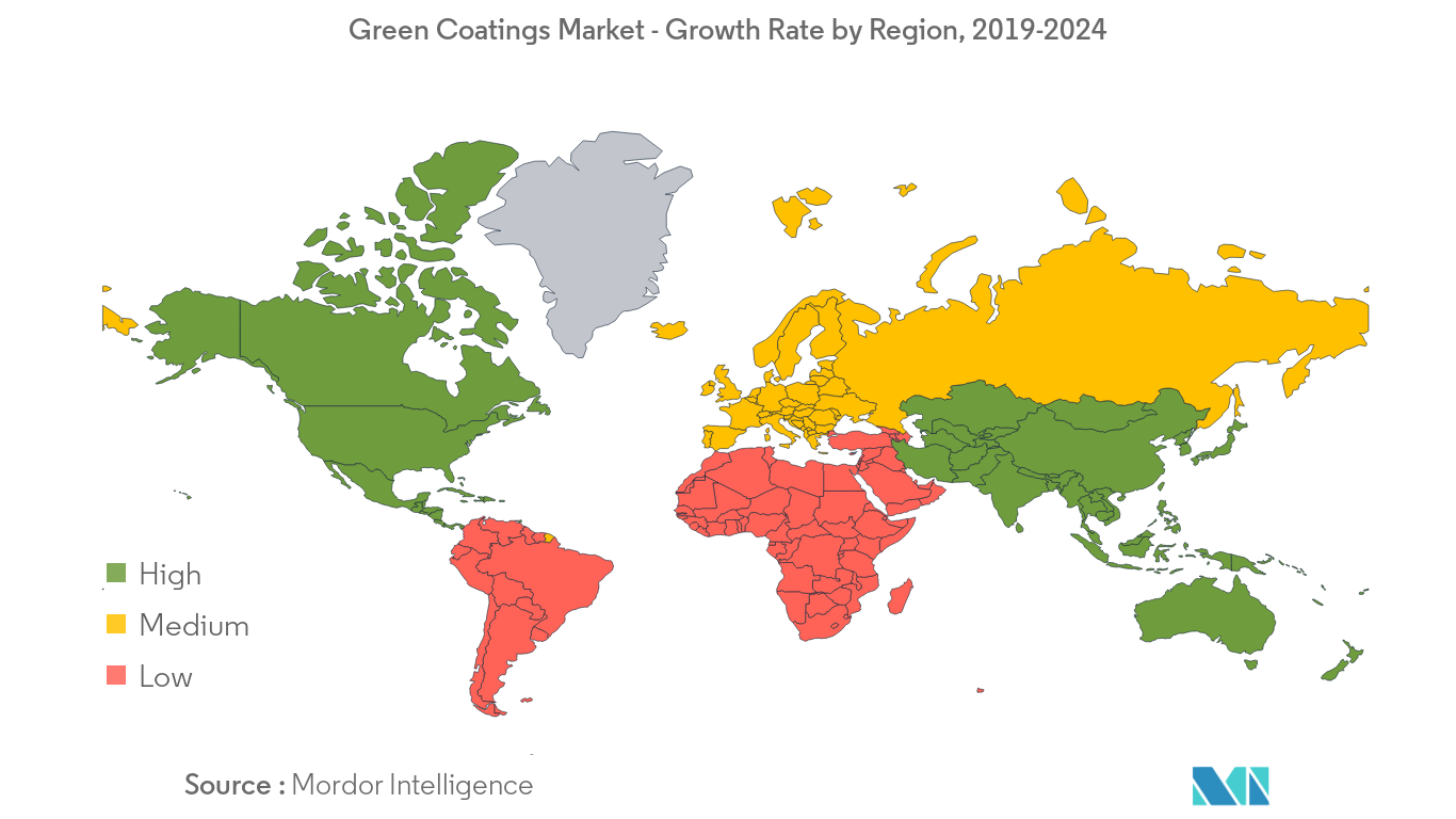 Green Coatings Market Growth Rate