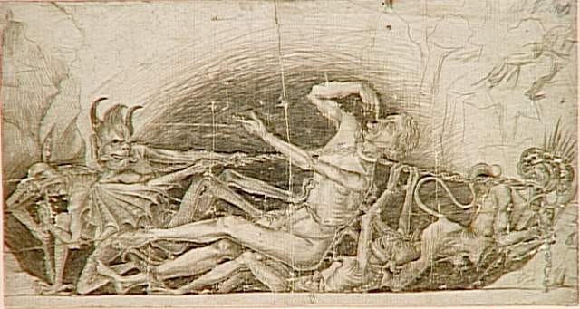 Demons Torture a Sinner, Rogier van der Weyden, date unknown
