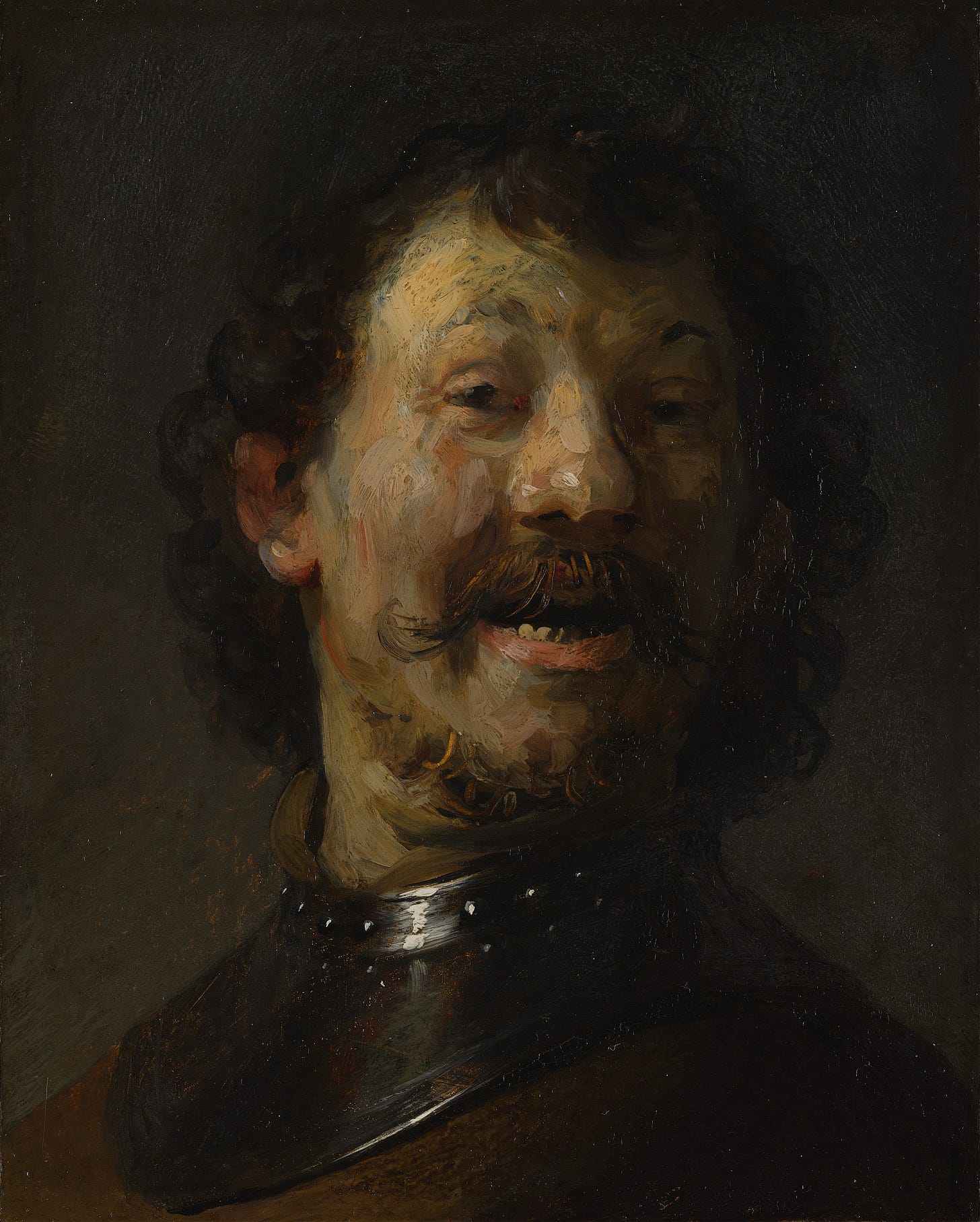 The Laughing Man (c. 1629 - 1630) by Rembrandt van Rijn