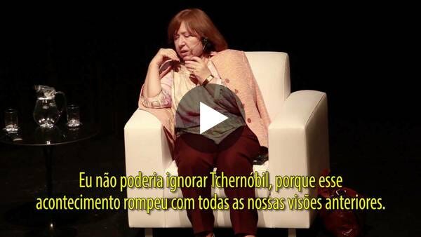 Nobel de Literatura, jornalista Svetlana Aleksiévitch se encontra com leitores em São Paulo
