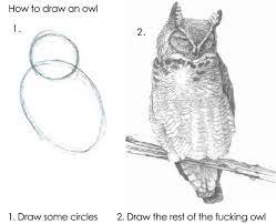How To Draw an Owl | Know Your Meme