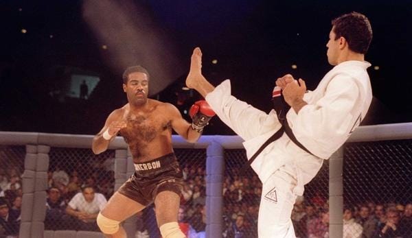 Art Jimmerson Recalls Royce Gracie at UFC 1: 'I'm Going to Kill This Guy'
