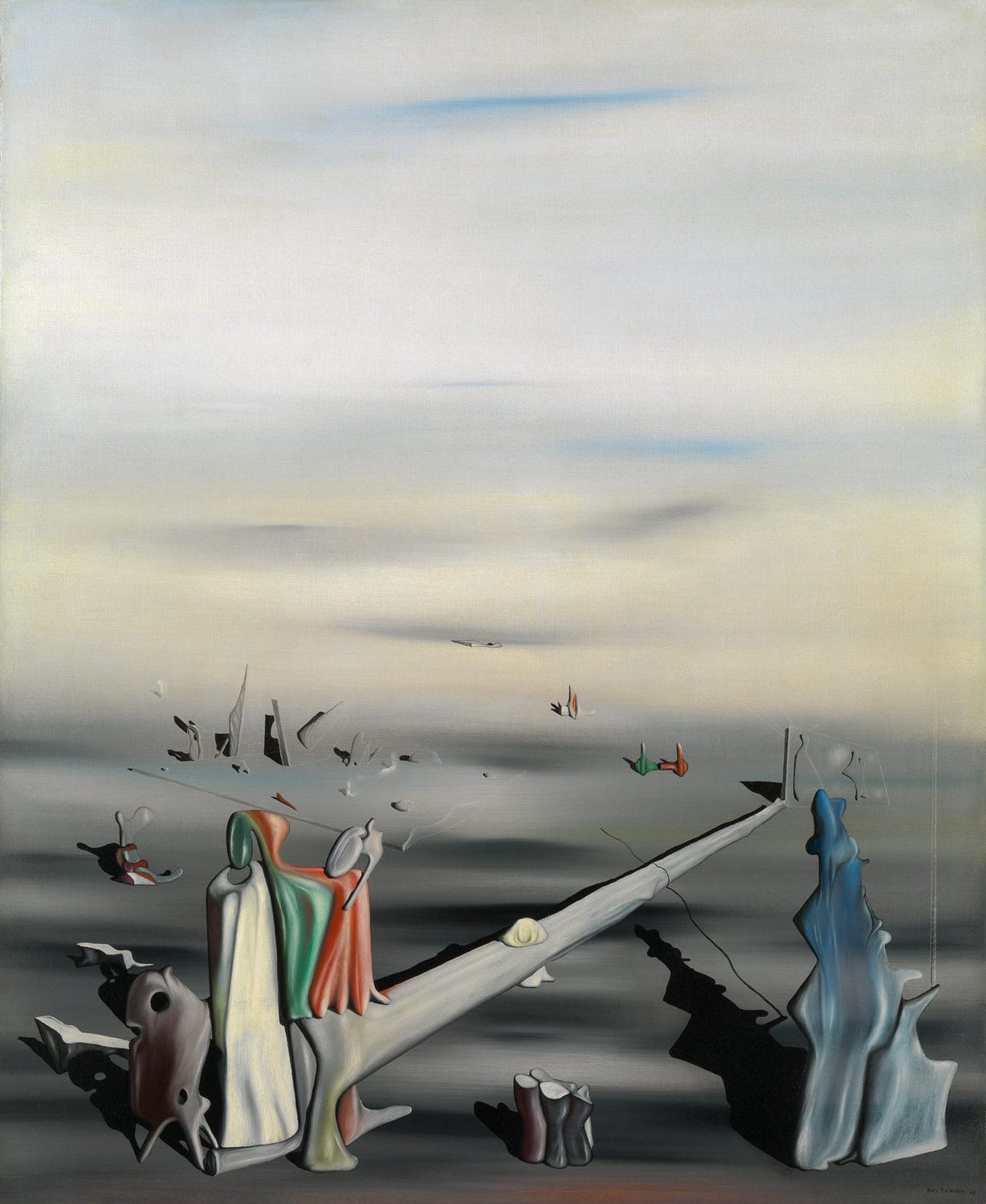 The Satin Tuning Fork by Yves Tanguy | Obelisk Art History
