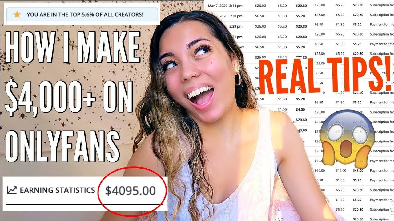 HOW TO MAKE THOUSANDS USING ONLYFANS: REAL TIPS TO GROW, EARN ...