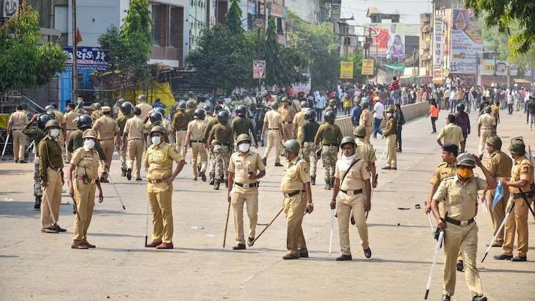 Maharashtra violence: Curfew in Amravati extended to 4 towns - India News