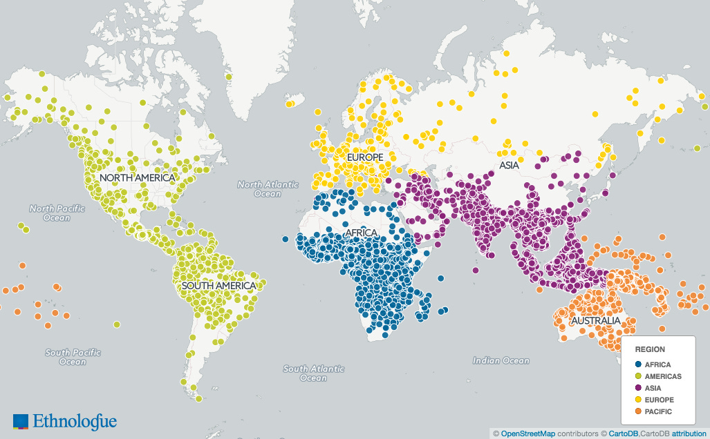 How many languages are there in the world? | Ethnologue