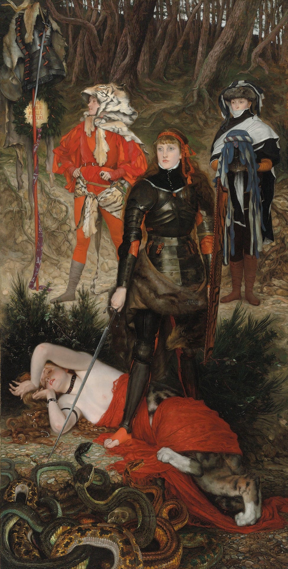 Triumph of the Will – The Challenge (circa 1877) by James Tissot