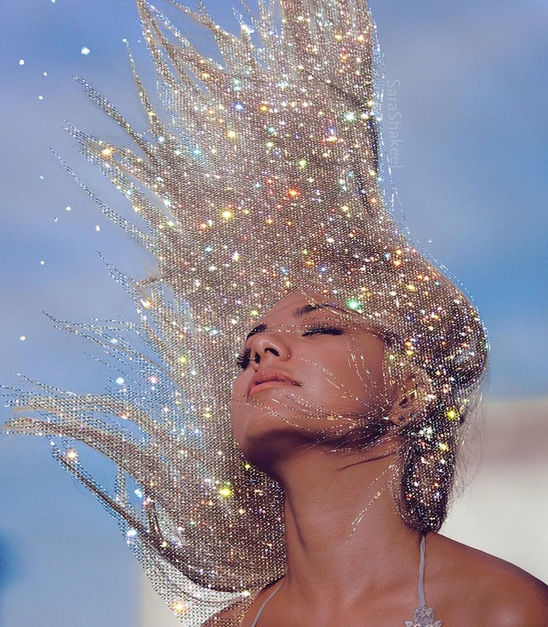 The Bedazzled World of Sara Shakeel | Hi-Fructose Magazine | Glitter  photography, Aesthetic images, Glitter art