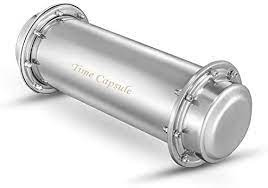 Amazon.com: Jasni Time Capsule Stainless Steel Waterproof Container£¨13.4  Inch£: Home & Kitchen