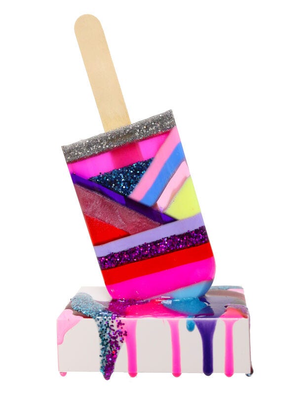 Betsy Enzensberger | Party Time Shelfie - Resin Popsicle (2022) | Available  for Sale | Artsy