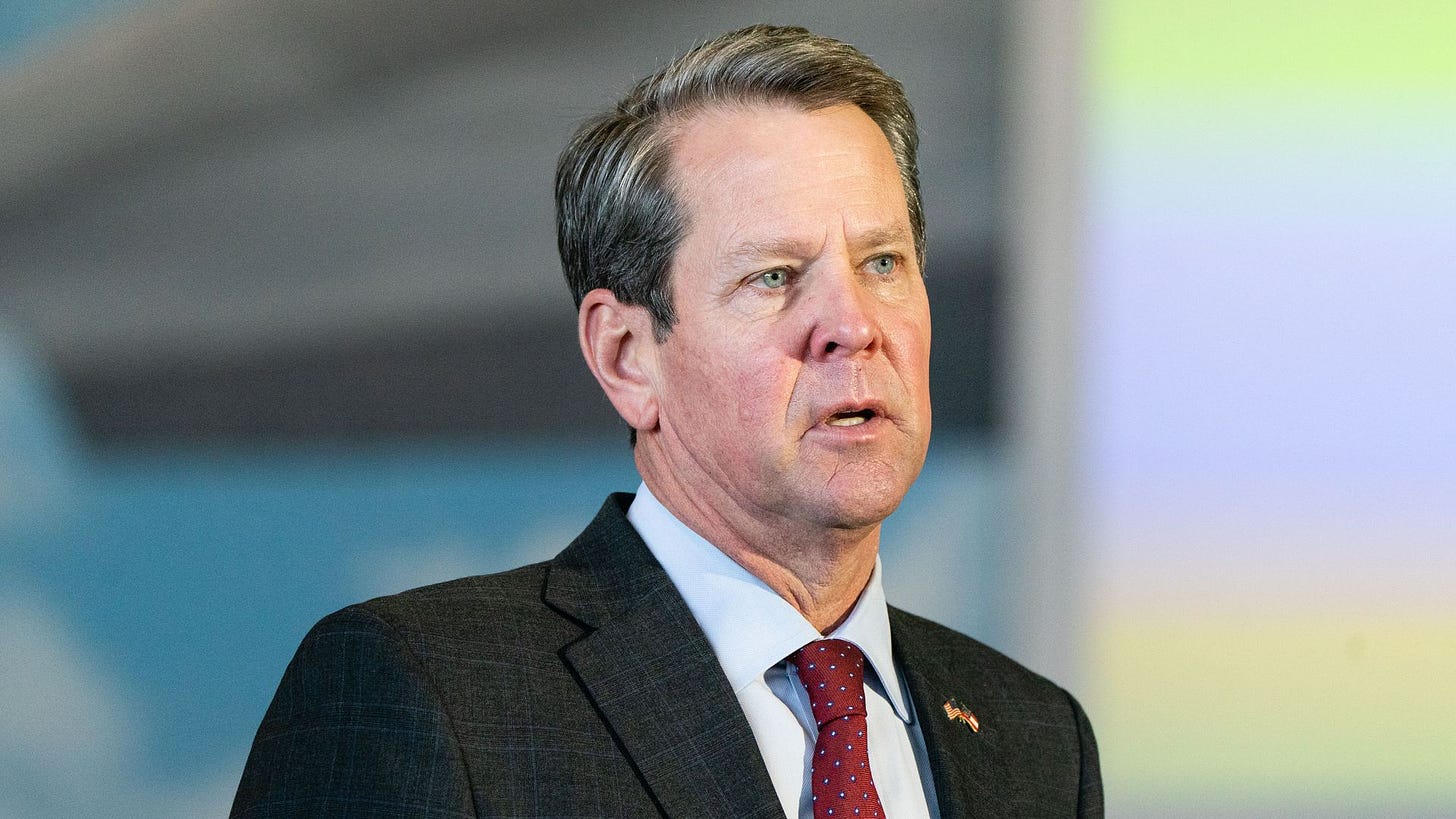 Brian Kemp says he&#39;s &quot;never said a bad word&quot; about Trump - Axios