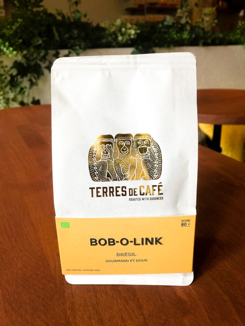 Terres de Cafe Bob-O-Link coffee