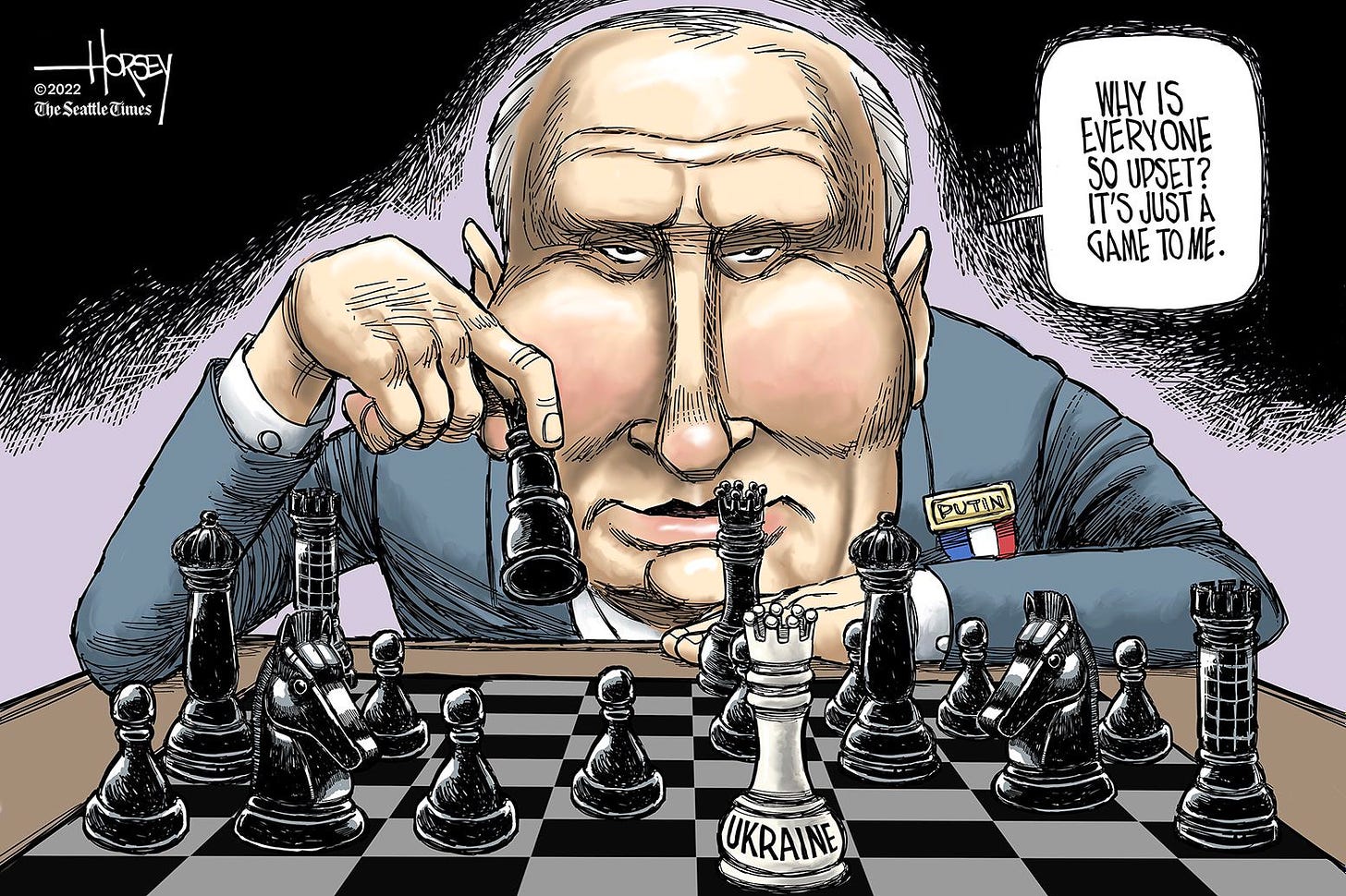 Editorial cartoons for Feb. 20, 2022: Putin surrounds ...