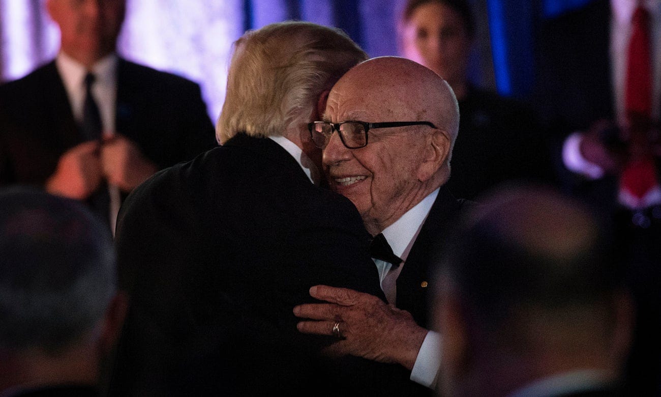 Is Murdoch tiring of Trump? Mogul's print titles dump the ex-president |  Rupert Murdoch | The Guardian