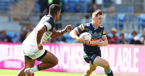 NRL 2020: Titans v Cowboys, round 13, Gold Coast get jump on North ...